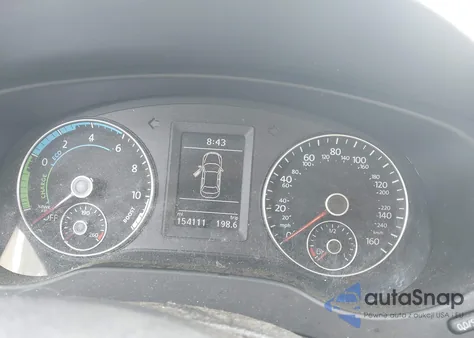 2013 Volkswagen Jetta Hybrid Se из США, поврежденный, VIN 3VW637AJ4DM313411